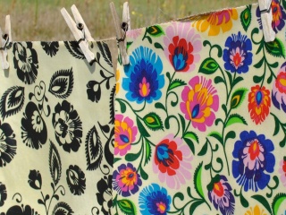 FOLKOWE KWIATY - woskowijki pojedyncze XL