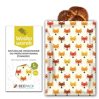 WOSKOWOREK L (large size) LISKI 23x32 cm