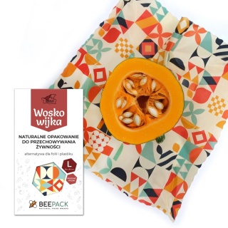 WOSKOWIJKA L (large size) GEOMETRIA 36x36 cm