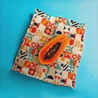 WOSKOWIJKA L (large size) GEOMETRIA 36x36 cm