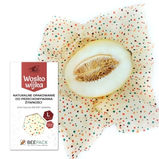 WOSKOWIJKA L (large size) GROSZKI 36x36 cm