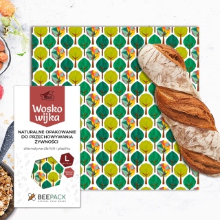 WOSKOWIJKA L (large size) LAS 36x36 cm