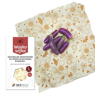 WOSKOWIJKA L (large size) PSZCZOŁY 36x36 cm