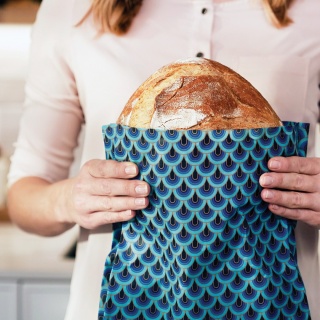 WOSKOWOREK FALE - ekologiczny worek XL 36x32 cm