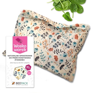 WOSKOWOREK GAŁĄZKI - ekologiczny worek XL 36x32 cm