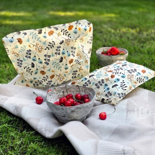 WOSKOWOREK GAŁĄZKI - ekologiczny worek XL 36x32 cm