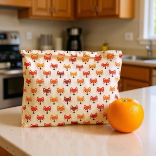 WOSKOWOREK LISKI - ekologiczny worek XL 36x32 cm