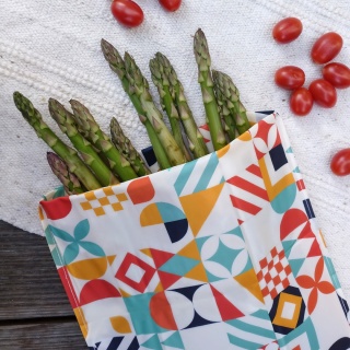 WOSKOWOREK L (large size) SŁODKA GEOMETRIA 23x32 cm