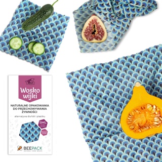 ZESTAW WOSKOWIJEK FALE (3 woskowijki S+M+L)