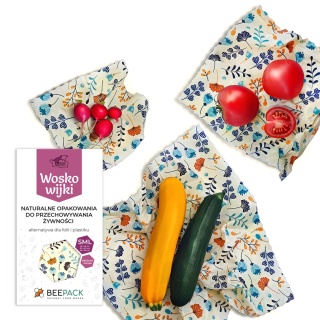 ZESTAW WOSKOWIJEK GAŁĄZKI (3 woskowijki S+M+L)