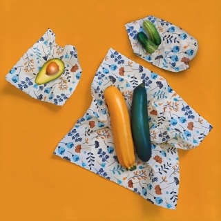 ZESTAW WOSKOWIJEK GAŁĄZKI (3 woskowijki S+M+L)