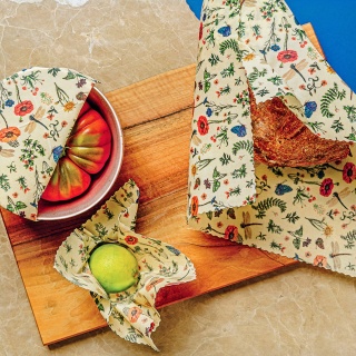 ZESTAW WOSKOWIJEK ŁĄKA (3 woskowijki S+M+L)