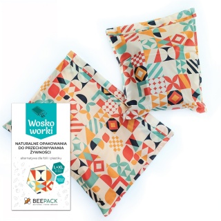 ZESTAW WOSKOWORKÓW GEOMETRIA (2 woskoworki L+XL)